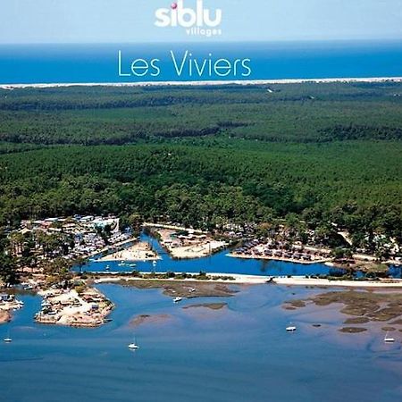 Camping Les Viviers 4 Etoiles Cap Ferret Mobilhome 6-8 Personnes Леж-Кап-Ферре Экстерьер фото