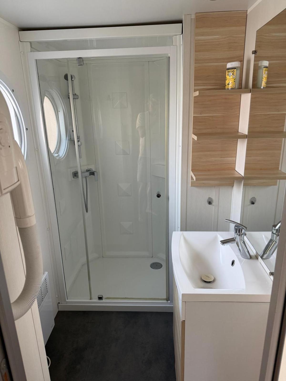Camping Les Viviers 4 Etoiles Cap Ferret Mobilhome 6-8 Personnes Леж-Кап-Ферре Экстерьер фото