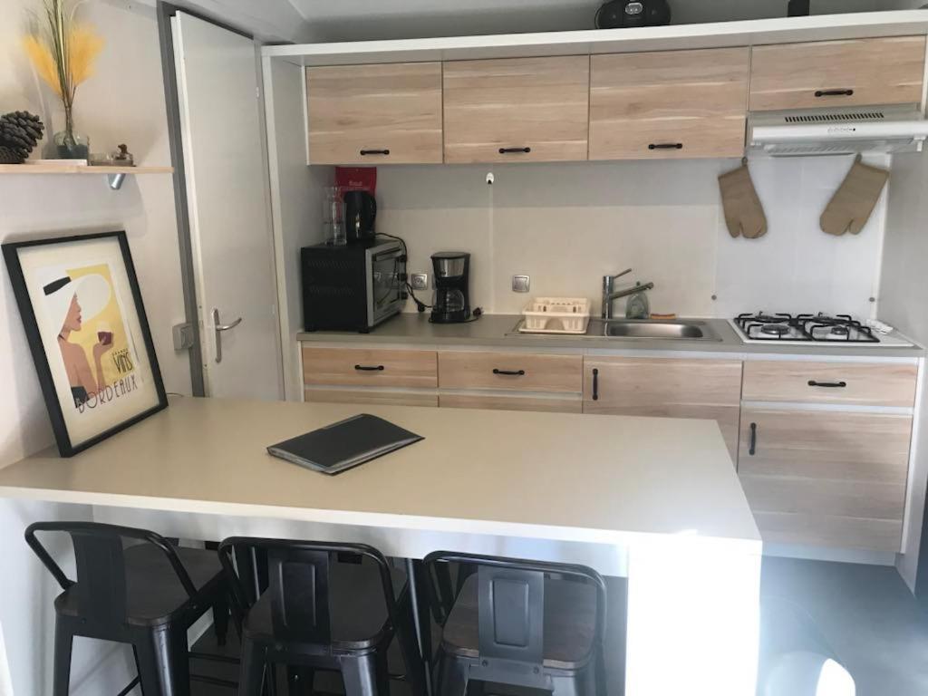 Camping Les Viviers 4 Etoiles Cap Ferret Mobilhome 6-8 Personnes Леж-Кап-Ферре Экстерьер фото