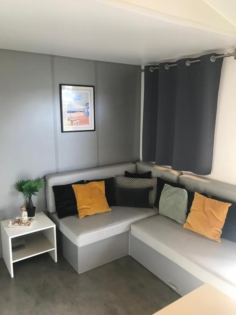 Camping Les Viviers 4 Etoiles Cap Ferret Mobilhome 6-8 Personnes Леж-Кап-Ферре Экстерьер фото