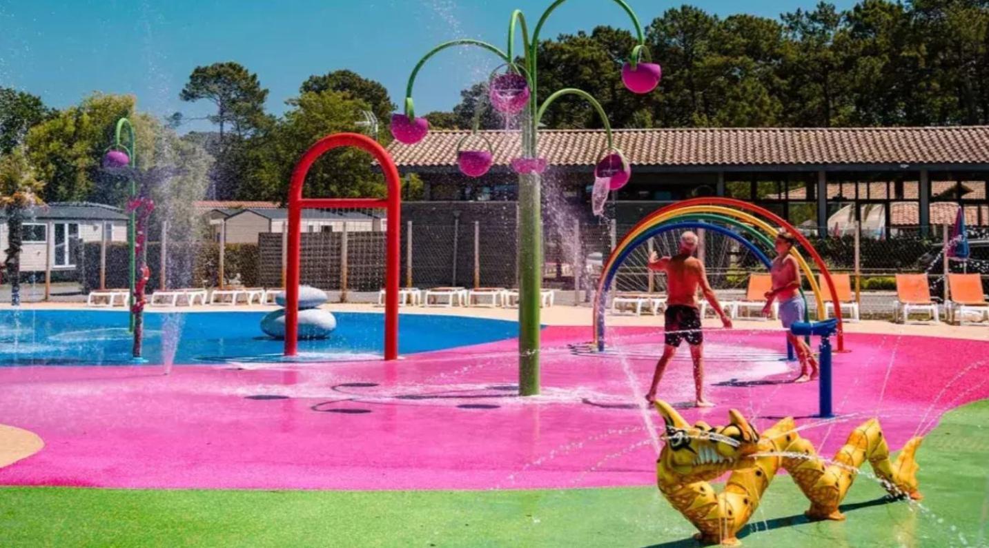 Camping Les Viviers 4 Etoiles Cap Ferret Mobilhome 6-8 Personnes Леж-Кап-Ферре Экстерьер фото