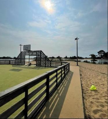 Camping Les Viviers 4 Etoiles Cap Ferret Mobilhome 6-8 Personnes Леж-Кап-Ферре Экстерьер фото