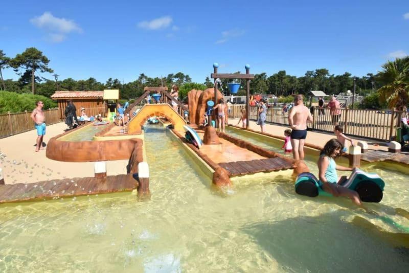 Camping Les Viviers 4 Etoiles Cap Ferret Mobilhome 6-8 Personnes Леж-Кап-Ферре Экстерьер фото